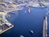 DTA Voyageur trike flown by Matt Liknaitzky over King Harbor