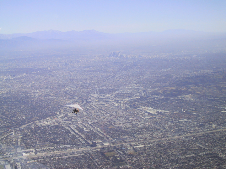 Trike over the city!