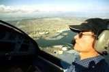 Over the Los Angeles Harbor