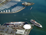 Long Beach Marina and Queen Mary